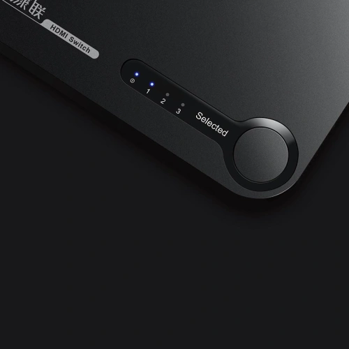 Kup UGREEN HDMI elosztó - 3x HDMI 3D 4K 7,5Gbps 36bit csatornán fekete - UGR1355BLK - {ean13} - Sklep Home Screen