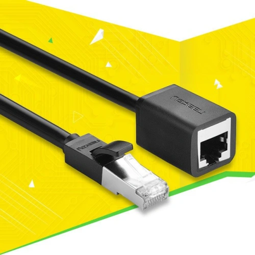 Kup UGREEN NW112 hosszabbító Ethernet RJ45 Cat 6 FTP 1000Mbps 5m fekete - UGR1356BLK - {ean13} - Sklep Home Screen