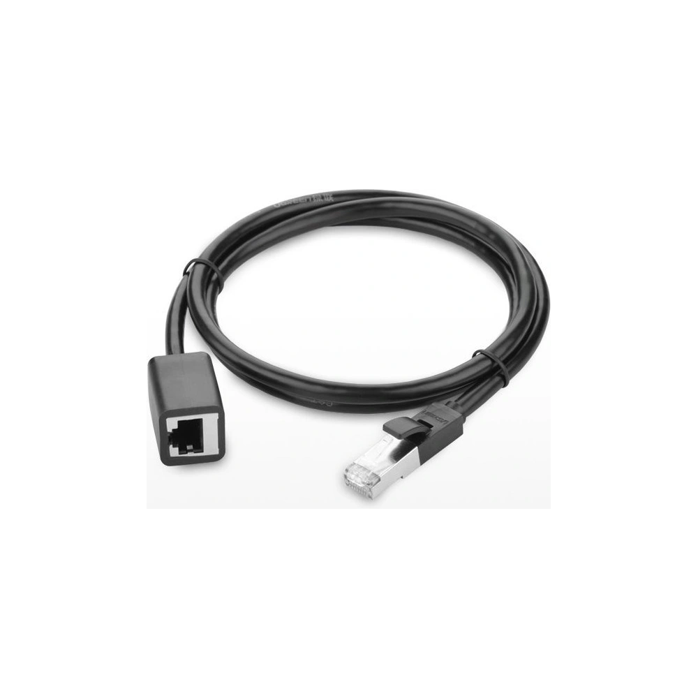 Przedłużacz UGREEN NW112 Ethernet RJ45 Cat 6 FTP 1000Mbps 5m czarny