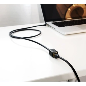 Kup Przedłużacz UGREEN NW112 Ethernet RJ45 Cat 6 FTP 1000Mbps 5m czarny - UGR1356BLK - {ean13} - Sklep Home Screen