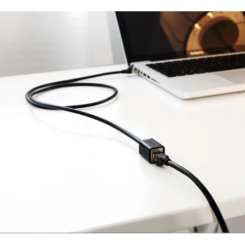 Kup UGREEN NW112 hosszabbító Ethernet RJ45 Cat 6 FTP 1000Mbps 5m fekete - UGR1356BLK - {ean13} - Sklep Home Screen