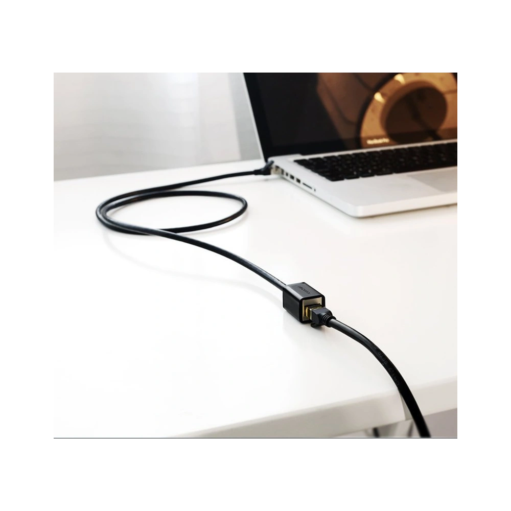 Przedłużacz UGREEN NW112 Ethernet RJ45 Cat 6 FTP 1000Mbps 5m czarny