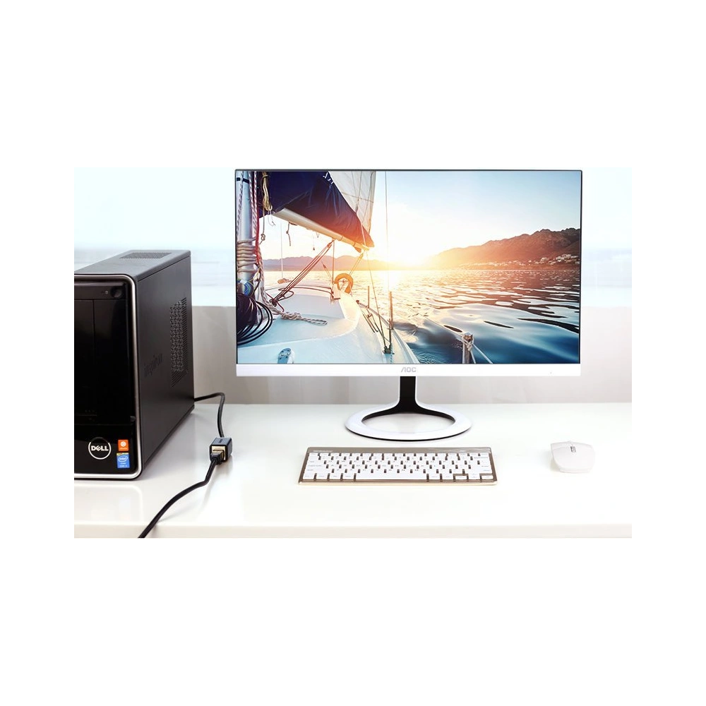 Przedłużacz UGREEN NW112 Ethernet RJ45 Cat 6 FTP 1000Mbps 5m czarny