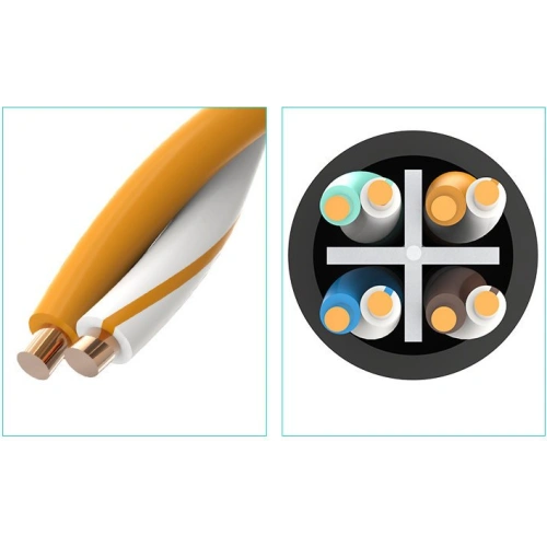 Kup UGREEN NW112 hosszabbító Ethernet RJ45 Cat 6 FTP 1000Mbps 5m fekete - UGR1356BLK - {ean13} - Sklep Home Screen