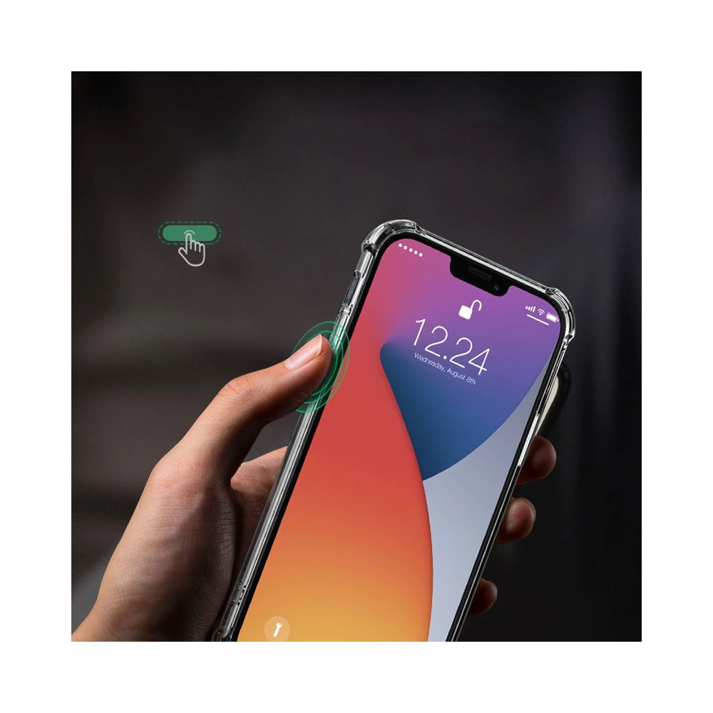 Etui UGREEN Protective Silicone Case Apple iPhone 12 mini przezroczysty