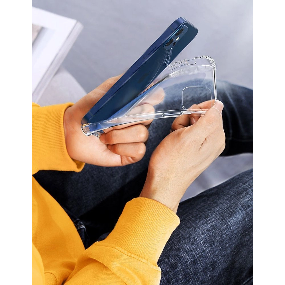 Etui UGREEN Protective Silicone Case Apple iPhone 12 mini przezroczysty