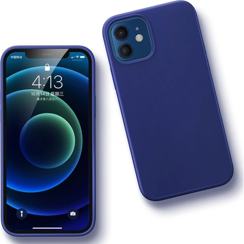 Kup UGREEN Schutzhülle aus Silikon Apple iPhone 12 mini dunkelblau - UGR1361NAV - {ean13} - Sklep Home Screen