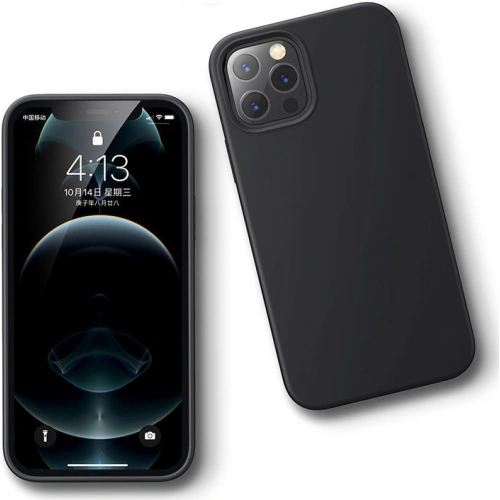 Kup UGREEN Védő Szilikon Tok Apple iPhone 12 Pro Max fekete - UGR1362BLK - {ean13} - Sklep Home Screen