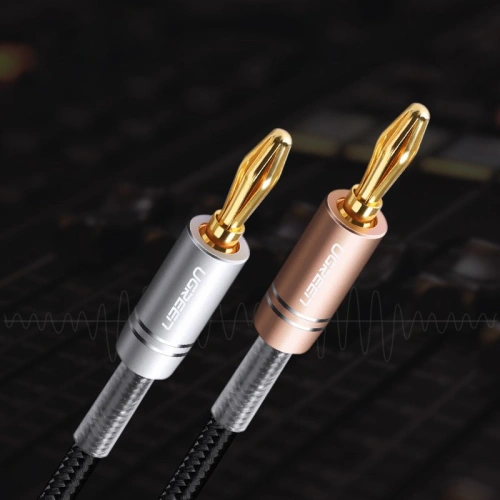 Buy UGREEN AV152 two-channel speaker cable with banana plug - UGR1363BAN - {ean13} - Home Screen Store Europe