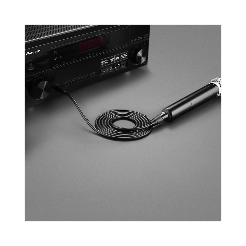 Kabel UGREEN AV131 XLR (żeński) - 6,35mm jack (męski) 5 m