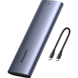Kup Carcasa pentru disc M.2 UGREEN CM400 USB 3.2 Gen 2 (SuperSpeed USB 10 Gbps) + cablu USB-C 0,5m gri - UGR1368GRY - {ean13} - Sklep Home Screen