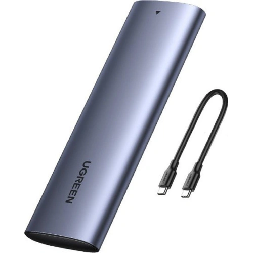 Kup Obal disku M.2 UGREEN CM400 USB 3.2 Gen 2 (SuperSpeed USB 10 Gbps) + kabel USB-C 0,5 m šedý - UGR1368GRY - {ean13} - Sklep Home Screen
