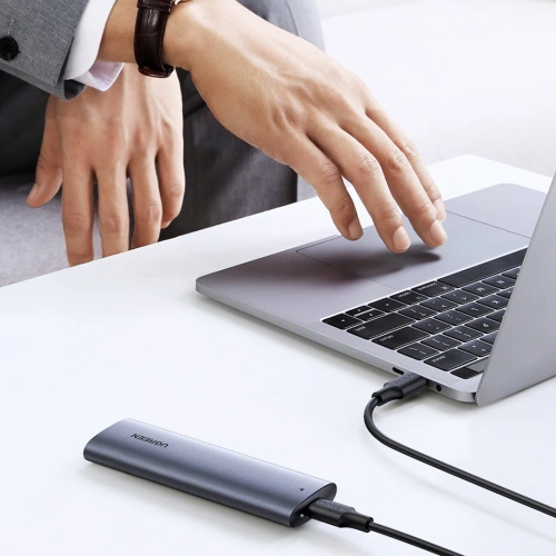 Kup Obal disku M.2 UGREEN CM400 USB 3.2 Gen 2 (SuperSpeed USB 10 Gbps) + kabel USB-C 0,5 m šedý - UGR1368GRY - {ean13} - Sklep Home Screen
