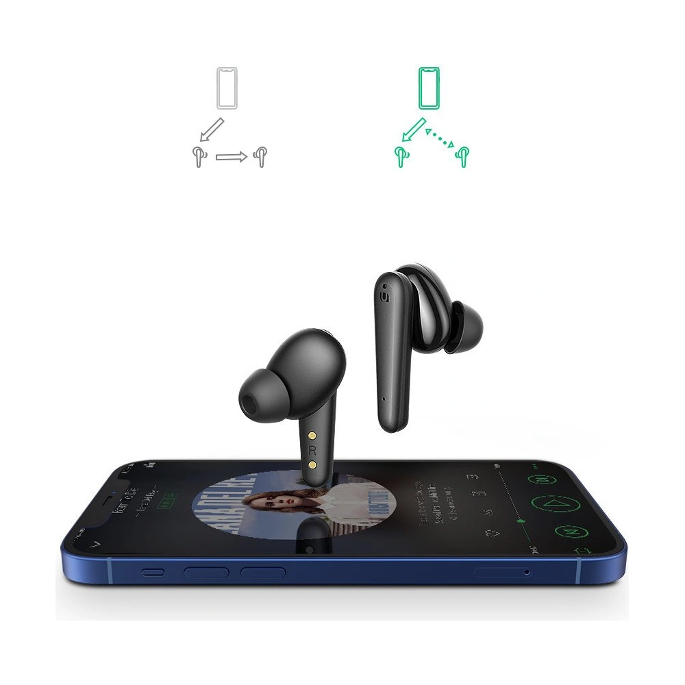 Słuchawki bezprzewodowe UGREEN WS111 HiTune T1 Bluetooth TWS Earbuds biały