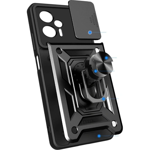 Kup Hülle Tech-Protect CamShield Pro POCO X4 GT Schwarz - THP1172BLK - {ean13} - Sklep Home Screen