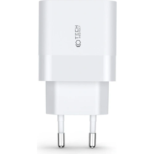 Kup Síťová nabíječka Tech-Protect C30W 2-portová síťová nabíječka PD 30W QC 3.0 bílá - THP1174WHT - {ean13} - Sklep Home Screen