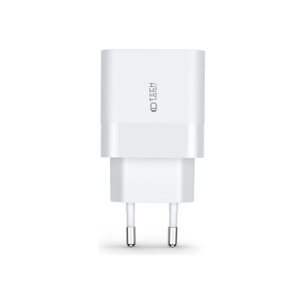 Ładowarka sieciowa Tech-Protect C30W 2-port Network Charger PD 30W QC 3.0 White
