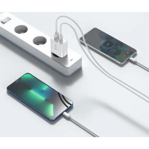 Ładowarka sieciowa Tech-Protect C30W 2-port Network Charger PD 30W QC 3.0 White