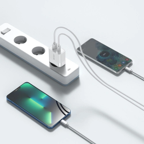 Kup Netzteil Tech-Protect C30W 2-Port Network Charger PD 30W QC 3.0 Weiß - THP1174WHT - {ean13} - Sklep Home Screen