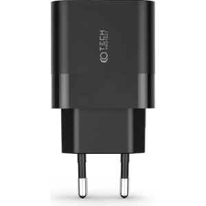 Síťová nabíječka Tech-Protect C30W 2-portová nabíječka PD 30W QC 3.0 černá