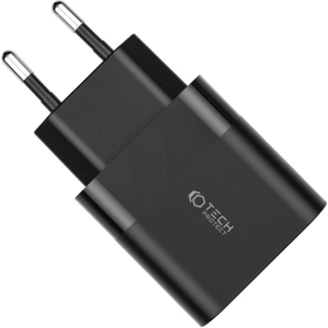 Síťová nabíječka Tech-Protect C30W 2-portová nabíječka PD 30W QC 3.0 černá