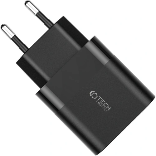 Buy Tech-Protect C30W 2-port Network Charger PD 30W QC 3.0 Black - THP1175BLK - {ean13} - Home Screen Store Europe