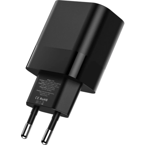 Buy Tech-Protect C30W 2-port Network Charger PD 30W QC 3.0 Black - THP1175BLK - {ean13} - Home Screen Store Europe