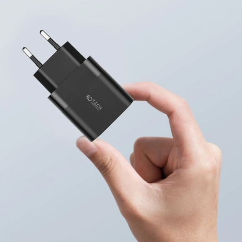 Buy Tech-Protect C30W 2-port Network Charger PD 30W QC 3.0 Black - THP1175BLK - {ean13} - Home Screen Store Europe