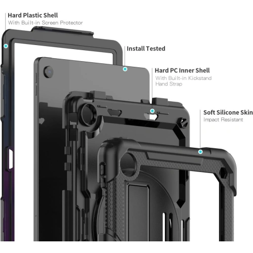 Kup Etui Tech-Protect Solid360 Lenovo Tab M10 Plus 10.6 3rd Gen Black - THP1176BLK - {ean13} - Sklep Home Screen