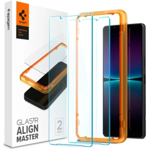 Kup Edzett üveg Spigen GLAS.tR Slim AlignMaster Sony Xperia 1 IV [2 PACK] - SPN2276 - {ean13} - Sklep Home Screen