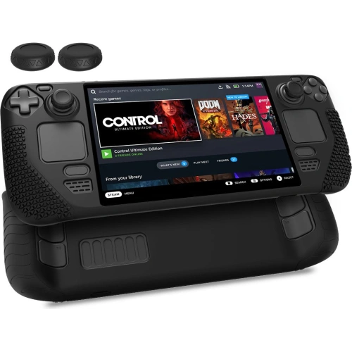 Kup Etui Tech-Protect TPUCarbon Valve Steam Deck LCD / OLED černé - THP1177BLK - {ean13} - Sklep Home Screen