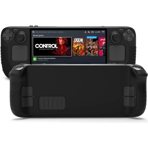 Kup Etui Tech-Protect TPUCarbon Valve Steam Deck LCD / OLED černé - THP1177BLK - {ean13} - Sklep Home Screen