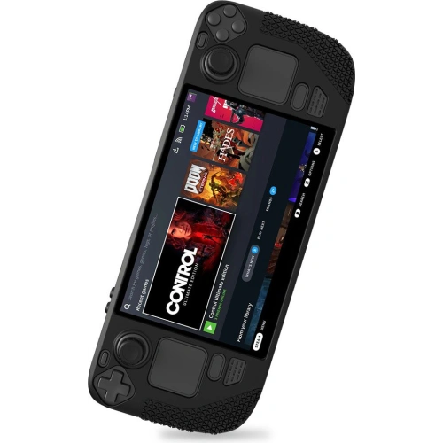 Kup Etui Tech-Protect TPUCarbon Valve Steam Deck LCD / OLED černé - THP1177BLK - {ean13} - Sklep Home Screen