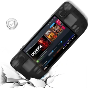 Kup Etui Tech-Protect TPUCarbon Valve Steam Deck LCD / OLED Fekete - THP1177BLK - {ean13} - Sklep Home Screen