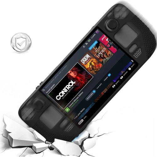 Kup Etui Tech-Protect TPUCarbon Valve Steam Deck LCD / OLED černé - THP1177BLK - {ean13} - Sklep Home Screen