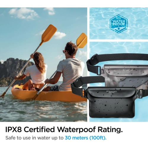 Kup Saszetă impermeabilă Spigen A620 Universal Waterproof Waist Bag Black - SPN2277BLK - {ean13} - Sklep Home Screen