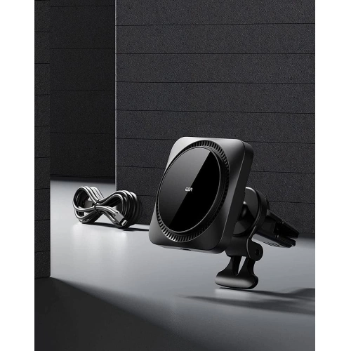 Kup Upevnění do auta ESR Halolock Cryoboost MagSafe Magnetic s chladicím ventilátorem Frosted Onyx - ESR499ONYX - {ean13} - Sklep Home Screen