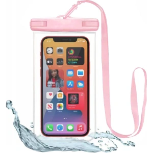Kup Univerzální vodotěsné pouzdro Tech-Protect Univerzální vodotěsné pouzdro Růžové - THP1183PINK - {ean13} - Sklep Home Screen