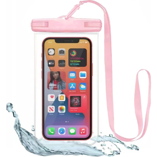 Kup Uniwersalne wodoszczelne etui Tech-Protect Universal Waterproof Case Pink - THP1183PINK - {ean13} - Sklep Home Screen