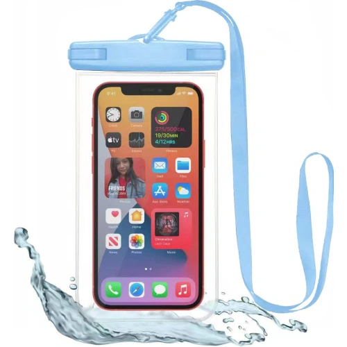 Kup Universelle wasserdichte Hülle Tech-Protect Universal Waterproof Case Blue - THP1184BLU - {ean13} - Sklep Home Screen