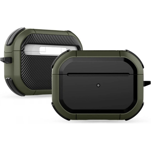 Kup Etui Tech-Protect Rough Apple AirPods Pro 2/1 Vojenská zelená - THP1190GRN - {ean13} - Sklep Home Screen