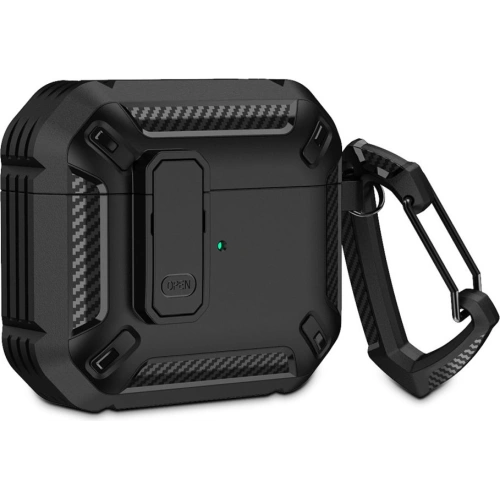 Kup Etui Tech-Protect X-Carbo Apple AirPods Pro 2/1 Černé - THP1191BLK - {ean13} - Sklep Home Screen