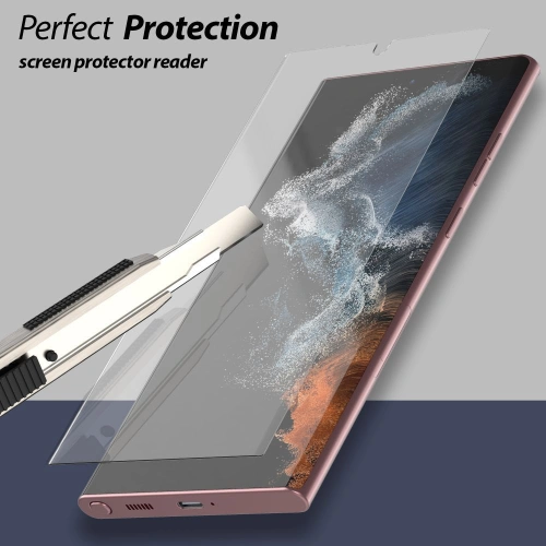 Buy Whitestone Dome Glass Tempered Glass Replacement Samsung Galaxy S22 Ultra (without UV lamp) - WSD061 - {ean13} - Home Screen Store Europe