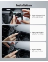 Kup Upevnění do auta ESR Halolock Magnetic MagSafe Vent Car Mount Metalická šedá - ESR500GRY - {ean13} - Sklep Home Screen