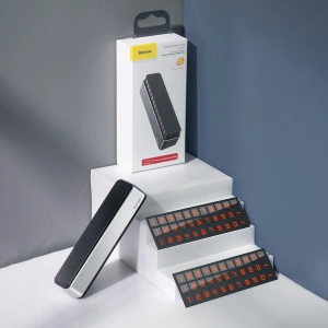 Parkovací tabulka s telefonním číslem Baseus Moonlight Box Series šedá