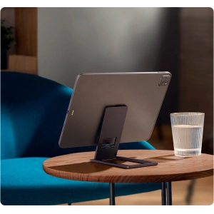 Biurkový stojan na tablet Baseus šedý