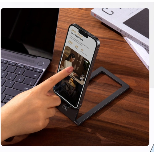 Buy Baseus foldable desk stand tablet holder gray - BSU3461GRY - {ean13} - Home Screen Store Europe