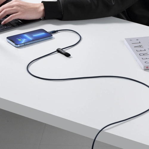 Kup Kabel Baseus Explorer Series USB-C – Lightning 20W 2m blau - BSU3462BLU - {ean13} - Sklep Home Screen
