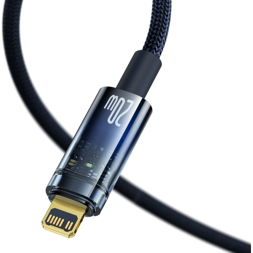 Kup Kabel Baseus Explorer Series USB-C – Lightning 20W 2m blau - BSU3462BLU - {ean13} - Sklep Home Screen