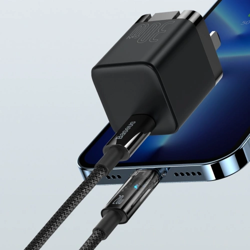 Kup Kabel Baseus Explorer Series USB-C – Lightning 20W 2m blau - BSU3462BLU - {ean13} - Sklep Home Screen